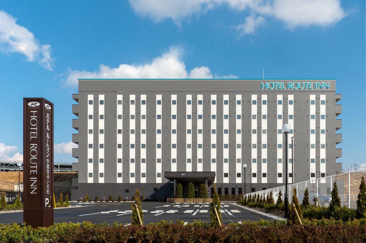 Hotel Route-Inn Utsunomiya Yuinomori -Lightline Yuinomori Nishi Ekimae- Exteriör bild